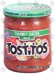 Tostitos  chunky salsa, mild Center Front Picture