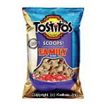 Tostitos Scoops Party Size! original tortilla chips Center Front Picture