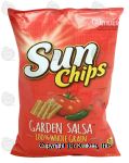 Sun Chips  garden salsa flavored whole grain snacks Center Front Picture