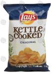 Lay's Kettle Cooked original potato chips Center Front Picture