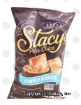 Stacy's Simply Naked pita chips with sea salt Center Front Picture