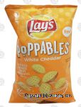 Lay's poppables white cheddar crispy potato bites Center Front Picture