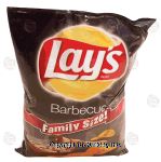 Lay's Family Size! barbecue potato chips Center Front Picture