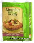 Morningstar Farms  tomato & basil pizza veggie burgers, 4-count Center Front Picture