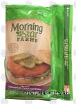 Morningstar Farms  seasoned chik'n veggie patties, original, 4-count Center Front Picture