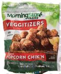 Morningstar Farms Veggitizers veggie popcorn chik'n, frozen bag Center Front Picture