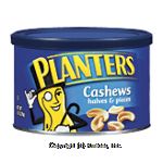 Planters  cashews halves & pieces Center Front Picture