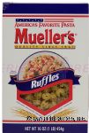 Mueller's Macaroni ruffles america's favorite pasta Center Front Picture