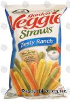 Sensible Portions Garden Veggie vegetable and potato snack straws, zesty ranch Center Front Picture