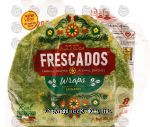 Frescados Wraps spinach tortilla wraps, 8 pk., resealable bag Center Front Picture