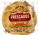 Frescados  garden vegetable tortilla wraps, 8 ct., wrapper Center Front Picture