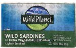 Wild Planet  wild sardines in extra virgin olive oil Center Front Picture