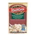 Idahoan Mashed Potatoes Baby Reds Roasted Garlic & Parmesan Center Front Picture