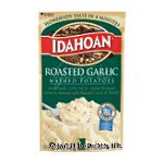 Idahoan Mashed Potatoes Roasted Garlic Center Front Picture