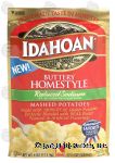 Idahoan  butter homestyle reduced sodium mashed potatoes mix Center Front Picture