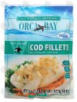 Orca Bay  wild caught cod fillets, lean & flaky with a mild taste Center Front Picture