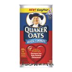 Quaker  quick 1 minute oats Center Front Picture