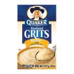 Quaker  Instant Grits real butter flavor, 12-pouches Center Front Picture