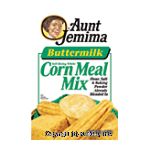 Aunt Jemima  buttermilk self-rising white corn meal mix, flour, salt & baking powder already blended in Center Front Picture