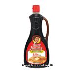 Aunt Jemima Syrup Lite Center Front Picture