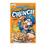 Quaker Cap'n Crunch's Peanut butter sweetened corn & oat cereal Center Front Picture