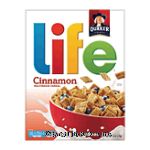 Quaker life cinnamon breakfast cereal Center Front Picture