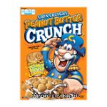 Quaker Cap'n Crunch's peanut butter crunch sweetened corn & oat cereal Center Front Picture