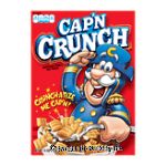 Quaker Cap'n Crunch sweetened corn & oat cereal Center Front Picture