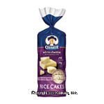 Quaker Rice Cakes White Cheddar Center Front Picture