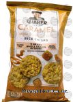 Quaker Popped caramel corn rice crisps Center Front Picture