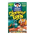 Quaker Oatmeal Instant Oatmeal Dinosaur Eggs Brown Sugar Center Front Picture