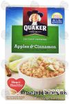 Quaker  apples & cinnamon instant oatmeal, 10-packets Center Front Picture