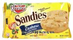 Keebler Sandies cashew shortbread cookies Center Front Picture