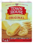 Keebler Town House original, light and buttery oven baked crackers Center Front Picture