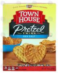 Keebler Town House pretzel thins; sea salt Center Front Picture