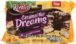 Keebler  caramel nut dreams cookies, w/fudge, caramel & peanuts, wrapper Center Front Picture