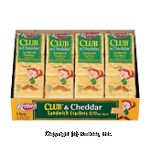 Keebler  club & cheddar sandwich crackers 8-count Center Front Picture