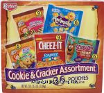 Keebler  cookie & cracker assortment; fudge stripes, animal crackers, chips deluxe, graham cracker sticks, 36 Center Front Picture