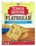 Keebler Town House flatbread; sea salt & olive oil oven-baked crackers Center Front Picture