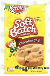 Keebler Soft Batch chocolate chip cookies Center Front Picture