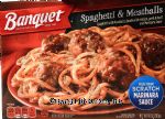 Banquet  spaghetti & meatballs and marinara sauce Center Front Picture