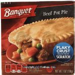 Banquet  beef pot pie Center Front Picture