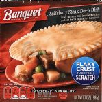 Banquet  salisbury steak deep dish Center Front Picture