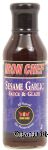 Iron Chef  sesame garlic sauce & glaze, all natural Center Front Picture