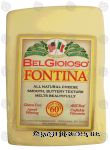 BelGioioso  fontina cheese Center Front Picture