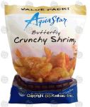 Aqua Star  butterfly crunchy shrimp, 45-50 large shrimp Center Front Picture