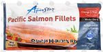 Aqua Star  pacific salmon fillets, wild caught, whole, skin-on, 2 fillets Center Front Picture