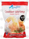 Aqua Star  cooked shrimp, peeled, tail on, 16-20, thaw & serve Center Front Picture