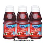 Ocean Spray Juice Cocktail Cranberry 10 Oz Center Front Picture