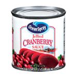 Ocean Spray Cranberry Sauce jellied Center Front Picture